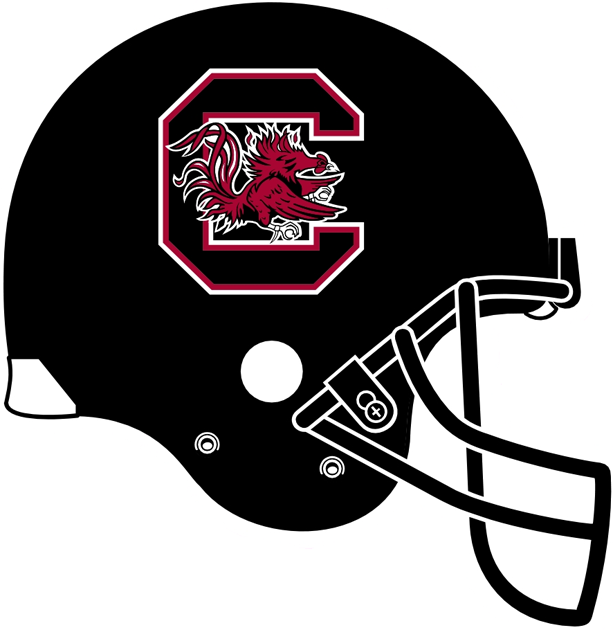 South Carolina Gamecocks 0-Pres Helmet Logo v2 iron on transfers for fabric